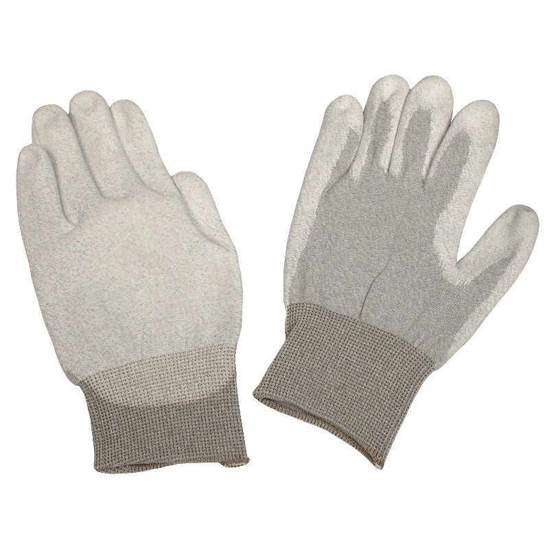 Desco 68124 - Dissipative Nylon Gloves with Polyurethane Coating, X - Small (ESD Gloves) MTESolutions