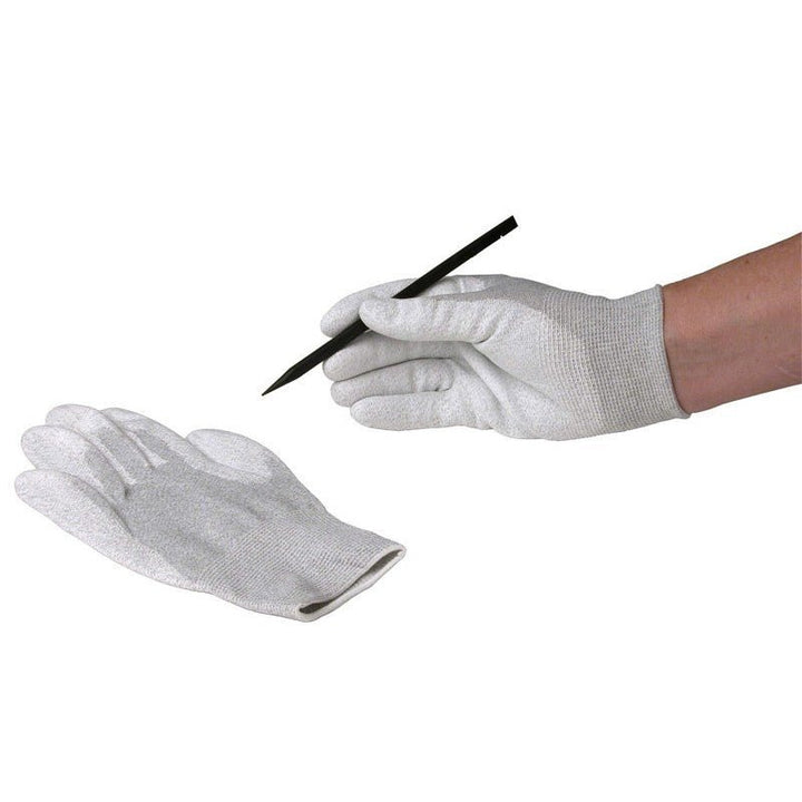 Desco 68126 - Dissipative Nylon Gloves with Polyurethane Coating, Medium (ESD Gloves) MTESolutions