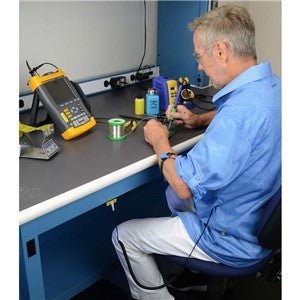 Desco 74342, MagSnap 360™ Hip - To - Wristband Coil Cord, 6 FT, 1 Megohm MTESolutions