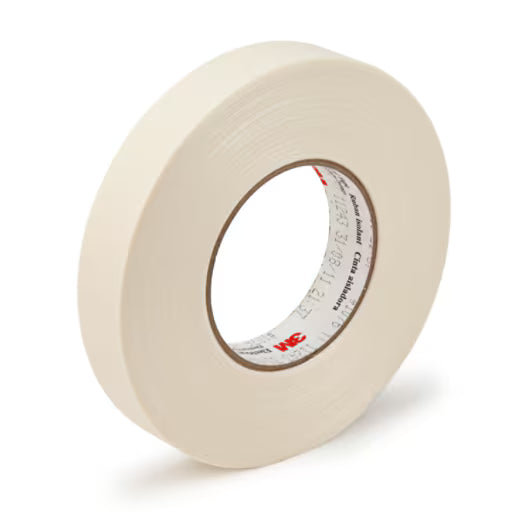 3M 7010399026 Filament-Reinforced Electrical Tape 1076, 3/4 X 60 YDS BULK, 3" PAPER, 48 Rolls/Case