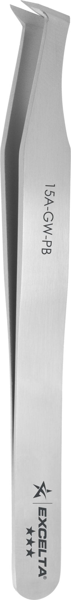 Excelta 15A - GW - PB Tweezers - 3 Star Cutting - 15A - Gw Series - Carbon Steel - Parallel Blade MTESolutions