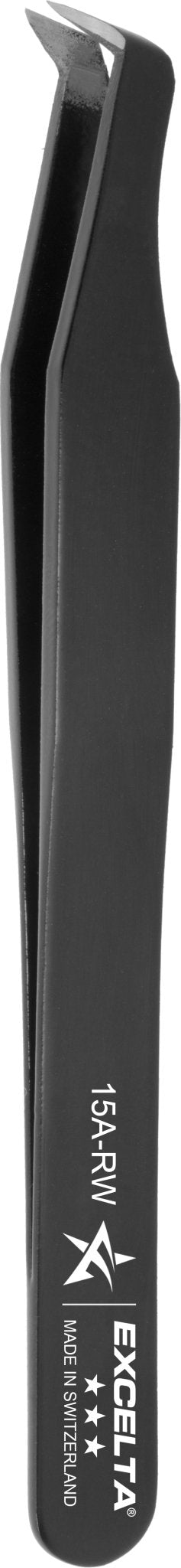 Excelta 15A - RW Tweezers - 3 Star Cutting - 15A - Rw Series - Carbon Steel MTESolutions