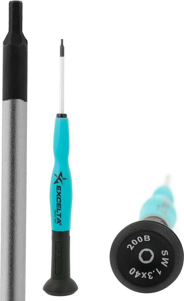 Excelta 200A Screwdriver - Hex Drive - .035in - OAL 5.6in MTESolutions