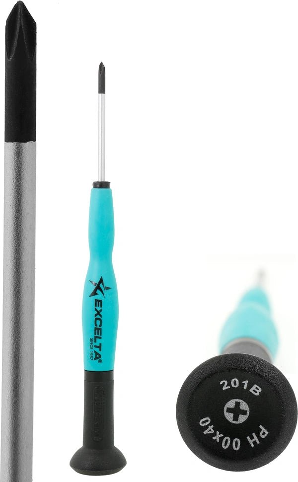 Excelta 201F Screwdriver - Phillips - 1 - OAL 7.3in MTESolutions