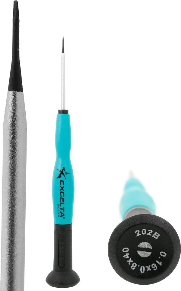 Excelta 202J Screwdriver - Slot - 9/64in - OAL 8in MTESolutions