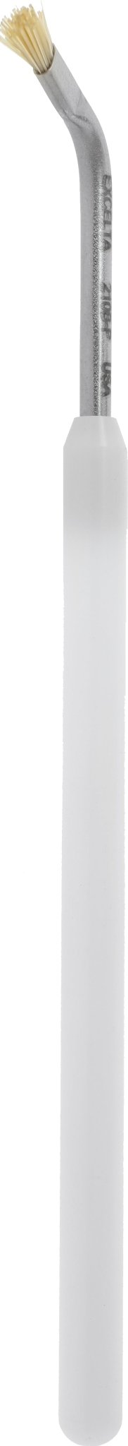 Excelta 210B - P Brushes - Instrument Cleaning - 50° Bent - Acetal Handle/Hog Hair Bristles MTESolutions