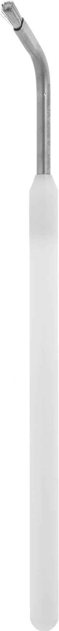 Excelta 210B - S Brushes - Instrument Cleaning - 50° Bent - Acetal Handle/SS Bristles MTESolutions