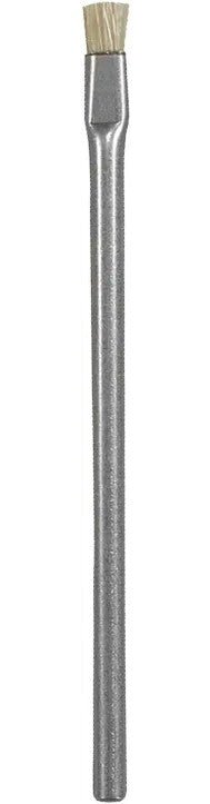 Excelta 212C - H Brushes - Anti - Static - Straight .38" X .38" - SS Handle/Horse Hair Bristles MTESolutions