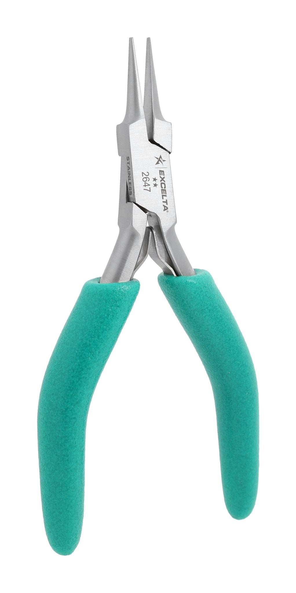 Excelta 2647 Pliers - 2 Star Small Needle Nose - SS MTESolutions