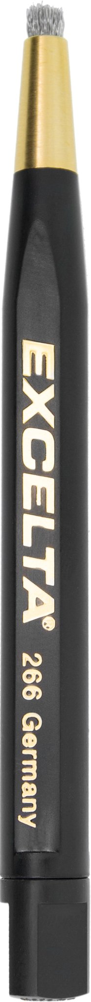 Excelta 266 Brushes - Scratch - .13" Dia. - Plastic Handle/SS Bristles MTESolutions