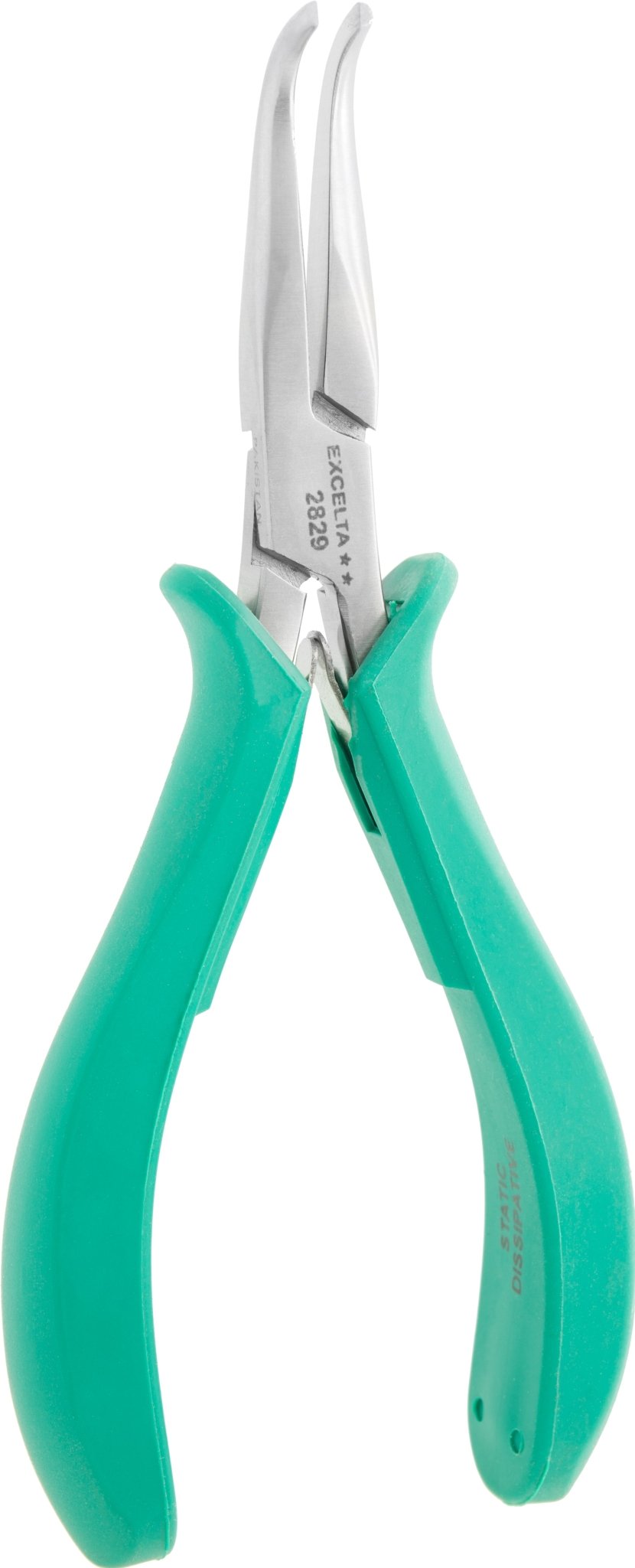 Excelta 2829 Pliers - 2 Star Medium 60° Bent Nose - SS MTESolutions