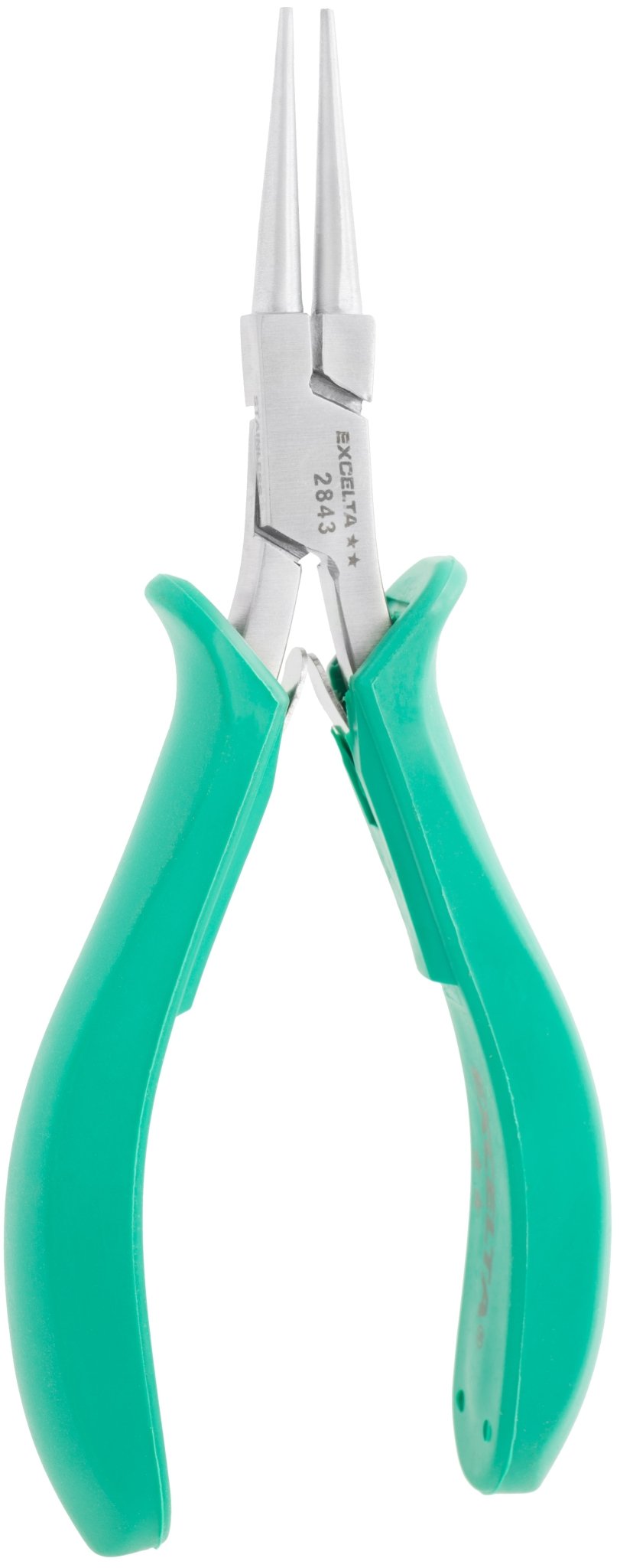 Excelta 2843 Pliers - 2 Star Medium Round Nose - SS MTESolutions