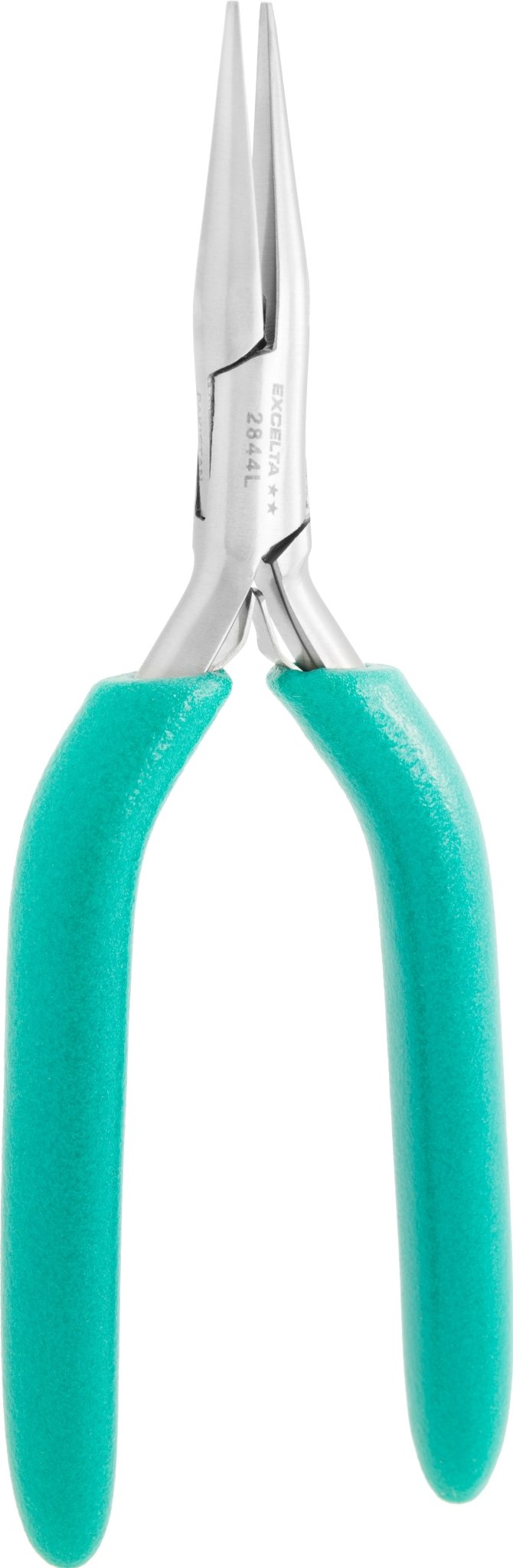 Excelta 2844L Pliers - 2 Star Medium Chain Nose - SS - Long Handle MTESolutions