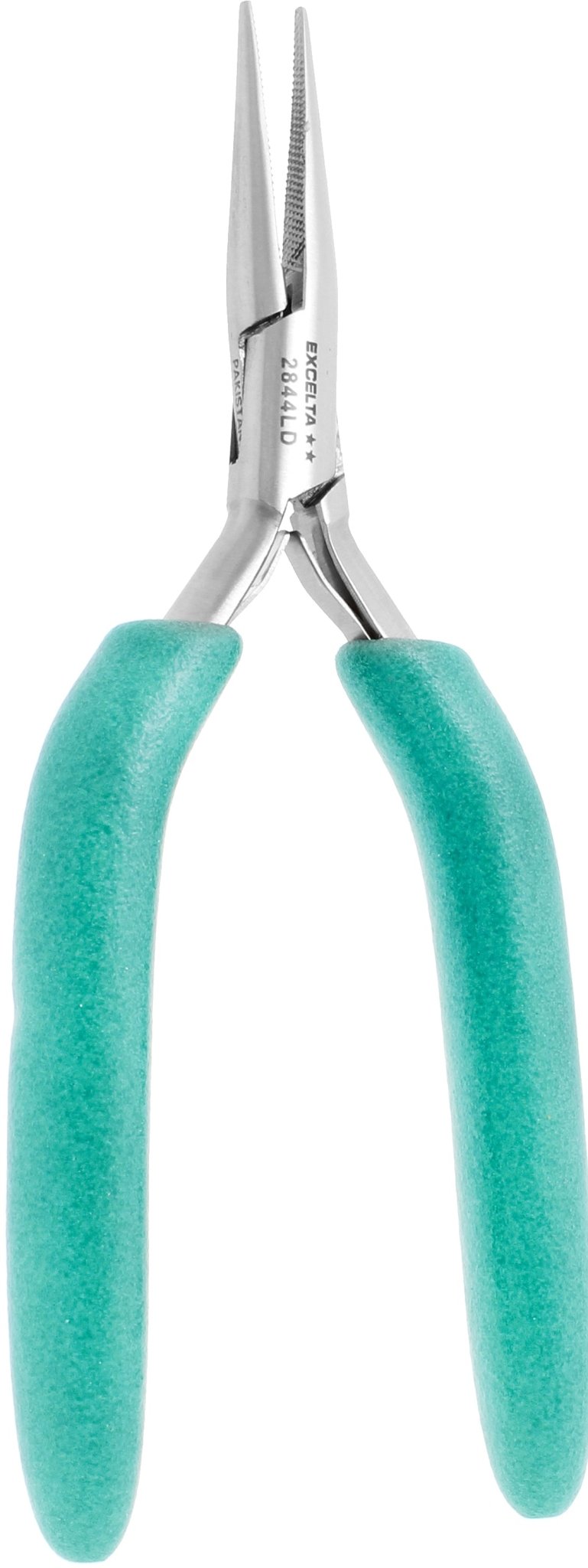 Excelta 2844LD Pliers - 2 Star Medium Chain Nose - SS - Long Handle MTESolutions