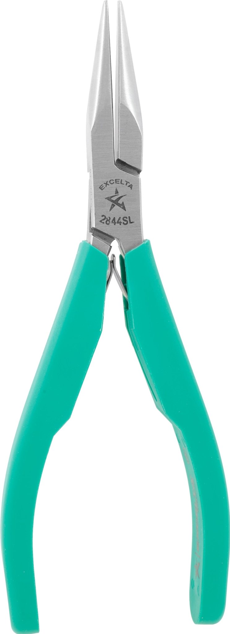 Excelta 2844SL Pliers - 2 Star Medium Chain Nose - SS - Sl Grip MTESolutions