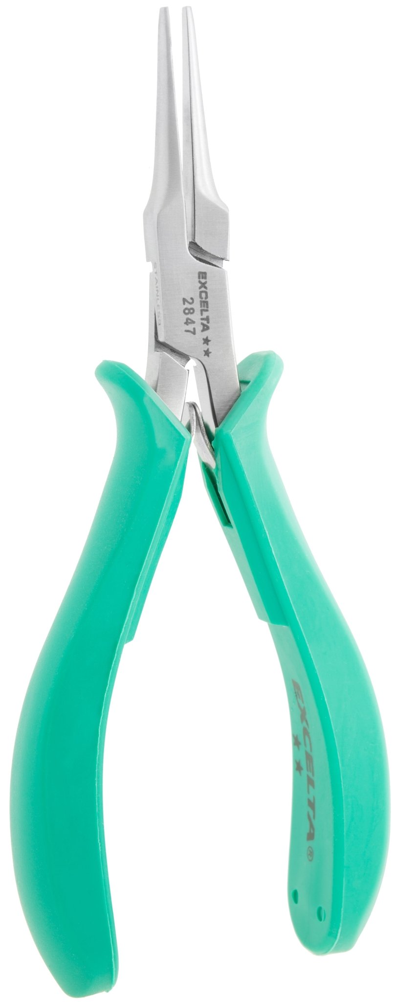 Excelta 2847 Pliers - 2 Star Medium Needle Nose - SS MTESolutions