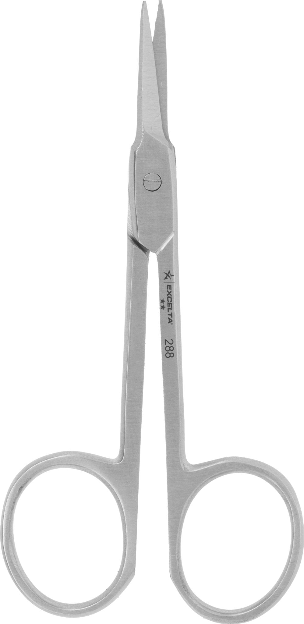 Excelta 288 Scissors - Straight Short Fine .75" Blade - SS - Oal 3.25" MTESolutions