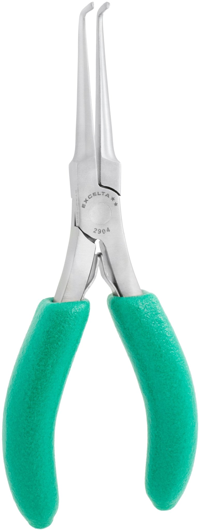 Excelta 2904 Pliers - Large 90° Bent Nose - SS MTESolutions