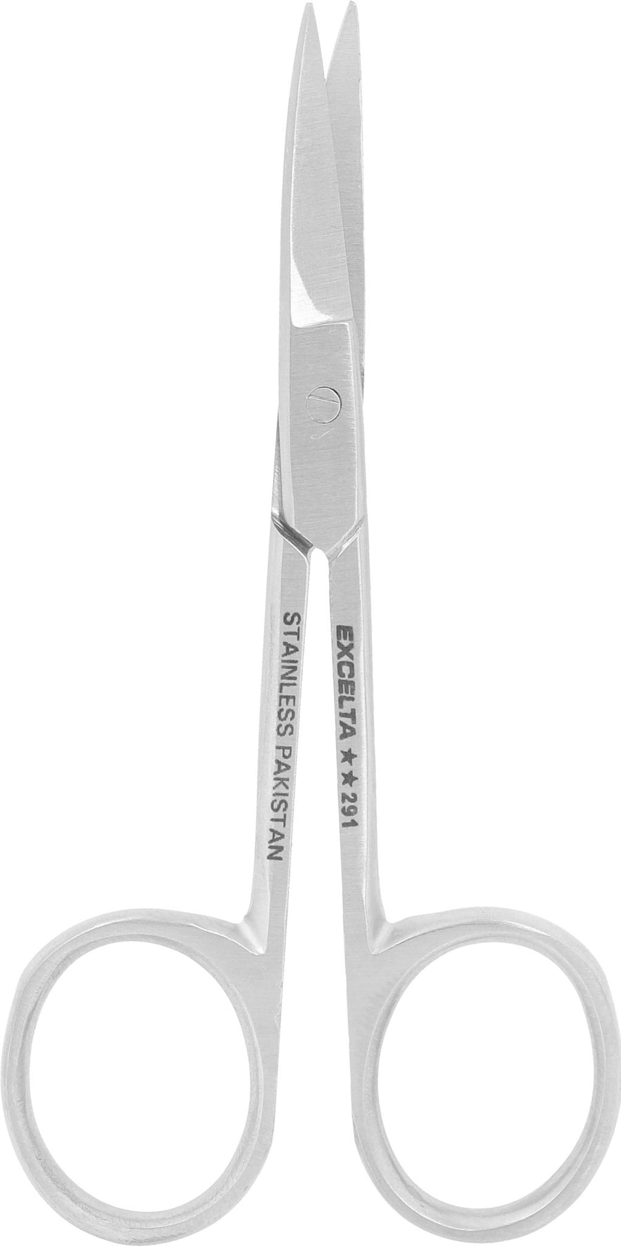 Excelta 291 Scissors - 20° Curved Very Fine 1" Blade - SS - Oal 3.75" MTESolutions
