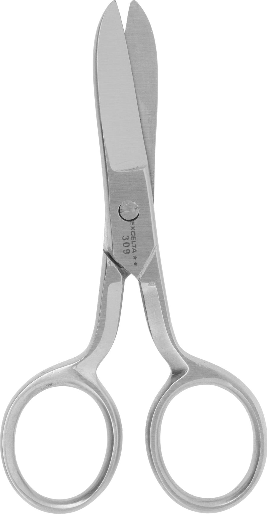 Excelta 309 Scissors - Straight Short Round 1.25" Blade - SS MTESolutions