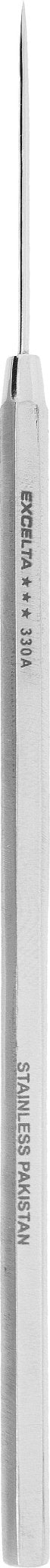 Excelta 330A Probe - Straight 6" Fine Tip SS - .01" Tip MTESolutions