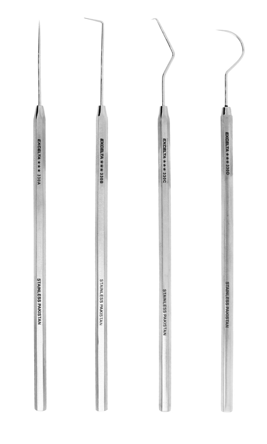 Excelta 330K Probe - 6" Fine Tip SS - .01" Tip - Kit MTESolutions