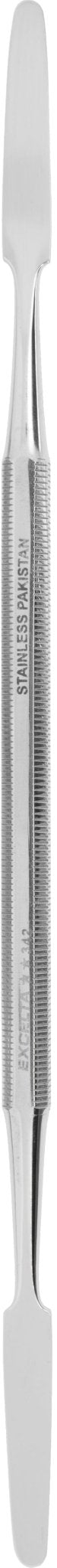 Excelta 342 Spatula - Straight - SS - Double Ended - Small MTESolutions