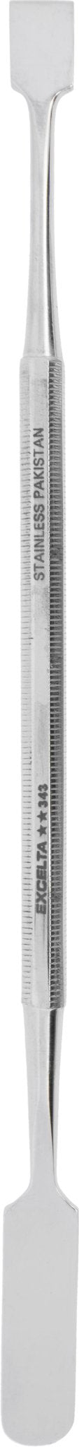 Excelta 343 Spatula - Straight - SS - Double Ended MTESolutions