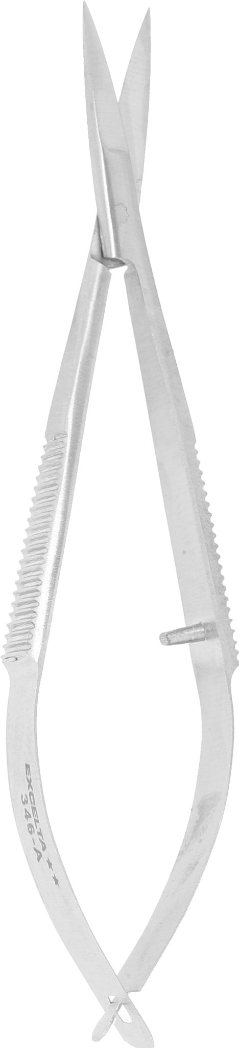 Excelta 346A Scissors - Micro Self - Opening - Straight .5" Blade - SS MTESolutions