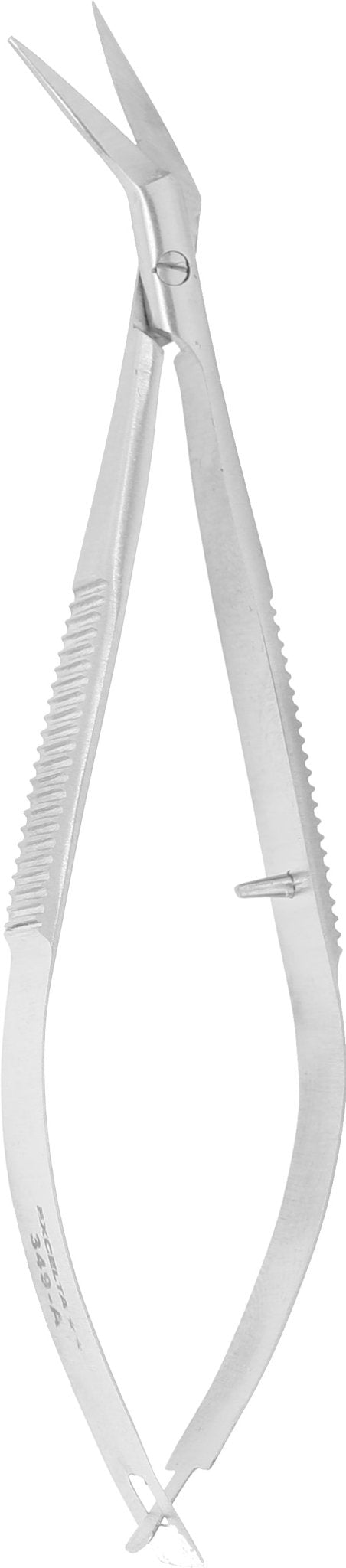 Excelta 349A Scissors - Micro Self - Opening - 45° Angled .5" Blade - SS MTESolutions