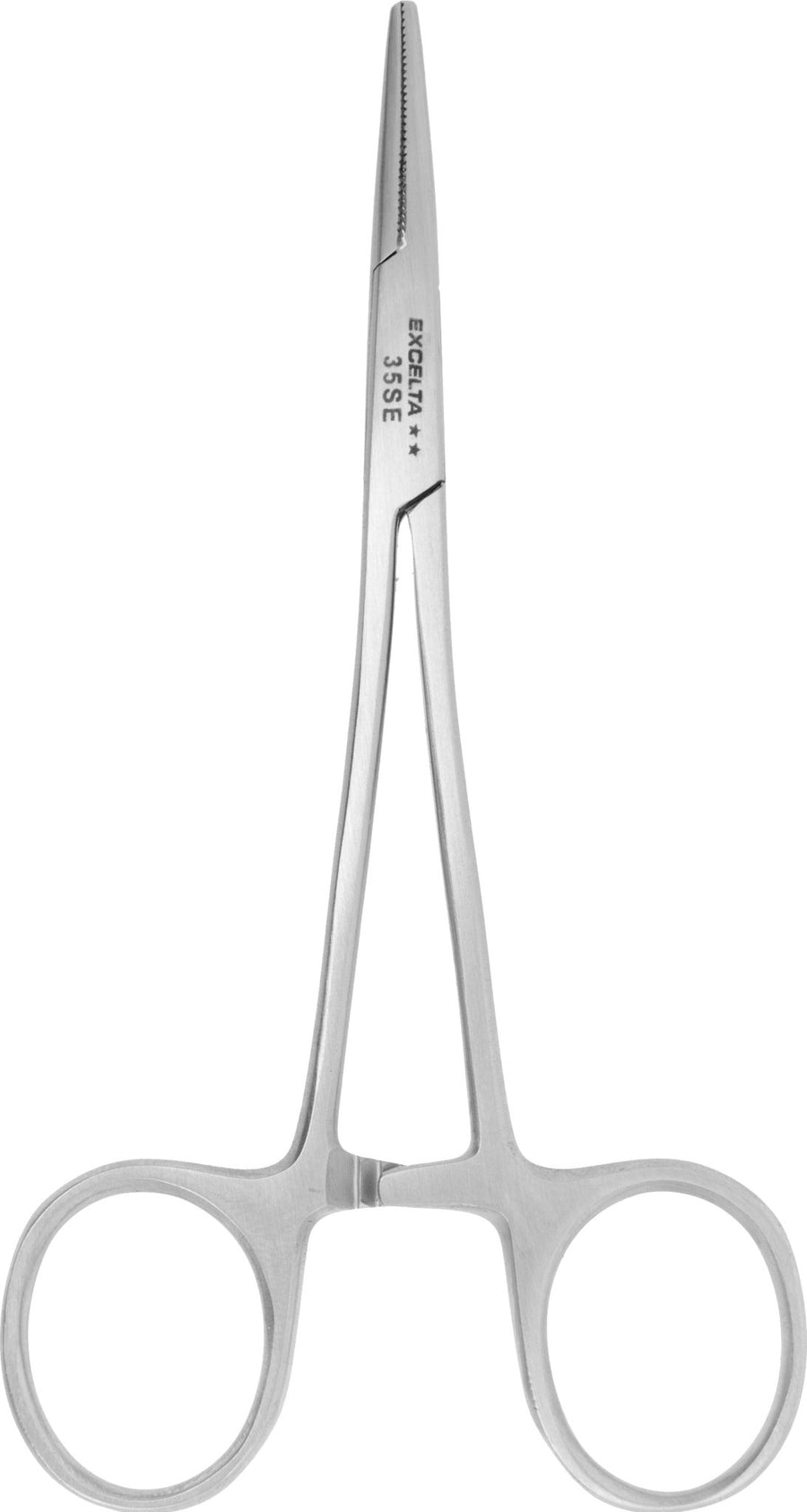 Excelta 35 - SE Hemostats - 5" Straight - SS - Serrated MTESolutions