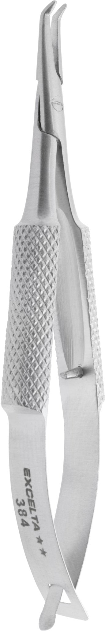 Excelta 384 Pliers - Self - Opening Micro - 60° Bent Nose - SS MTESolutions