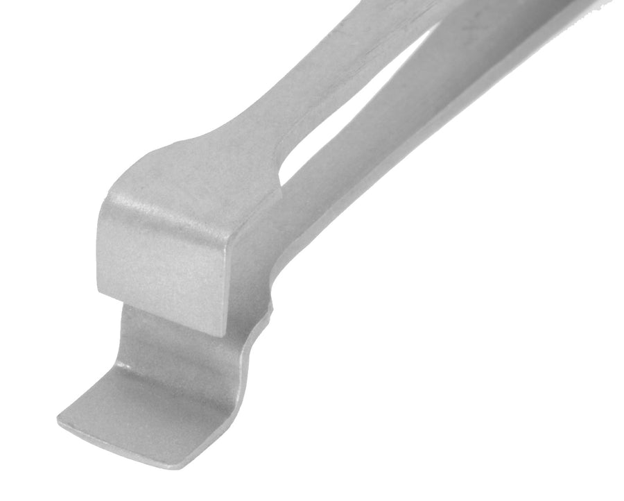 Excelta 390 - SA - PI Tweezers - For 3" Wafers - Solid Upper Paddle MTESolutions