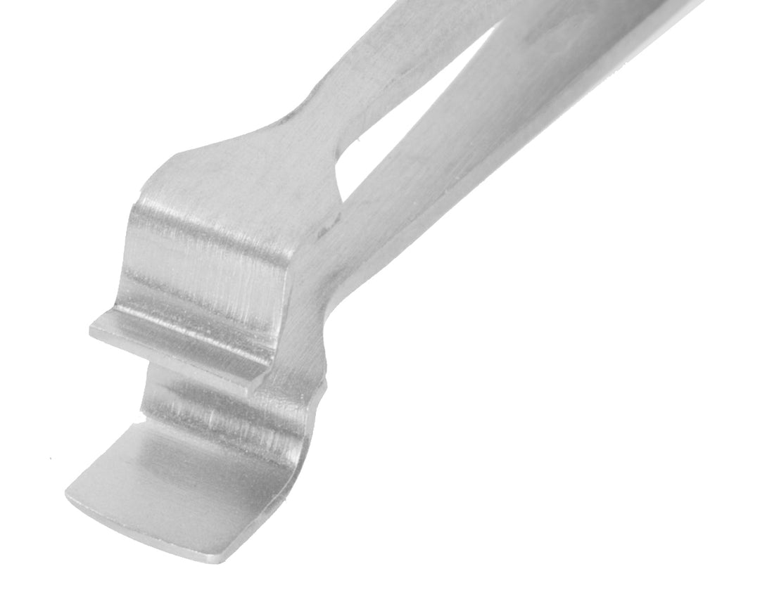 Excelta 390L - SA - PI Tweezers - For 3" Wafers - Solid Upper Paddle W/Lip MTESolutions