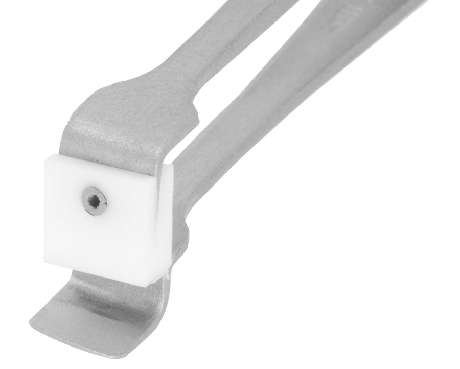 Excelta 390T - SA - PI Tweezers - For 3" Wafers - Ptfe Solid Upper Paddle MTESolutions