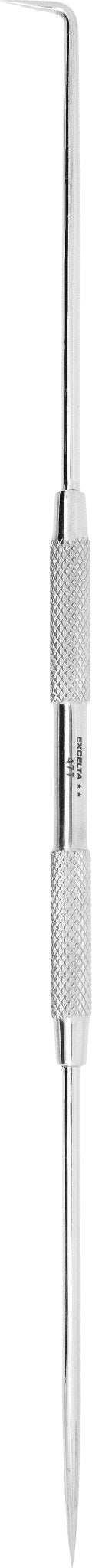 Excelta 477 Scribe - Double Ended - Straight/Bent .015" Tip - SS MTESolutions