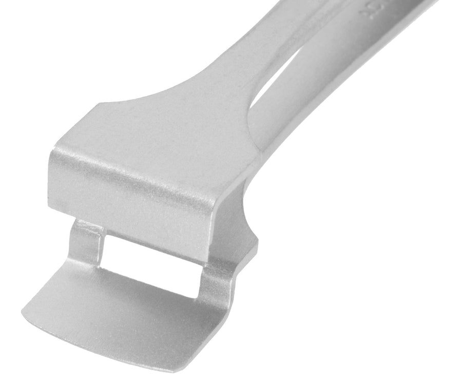 Excelta 490 - SA - PI Tweezers - For 4" Wafers - Solid Upper Paddle MTESolutions