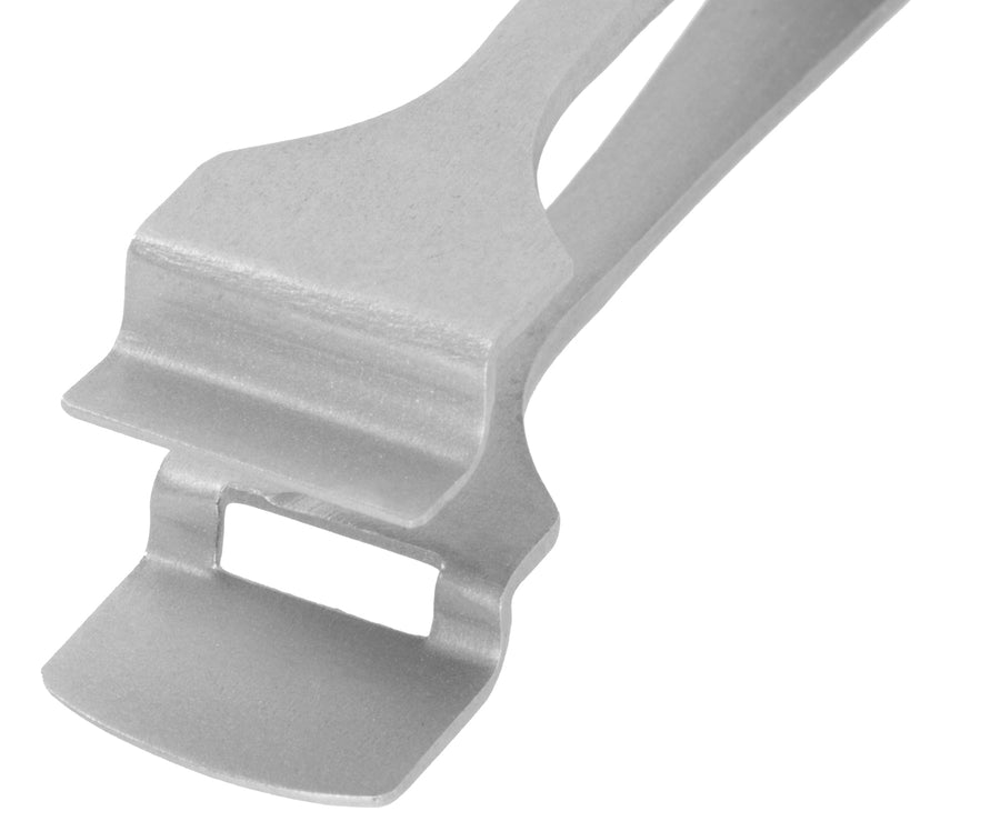 Excelta 490L - SA - PI Tweezers - For 4" Wafers - Solid Upper Paddle W/Lip MTESolutions