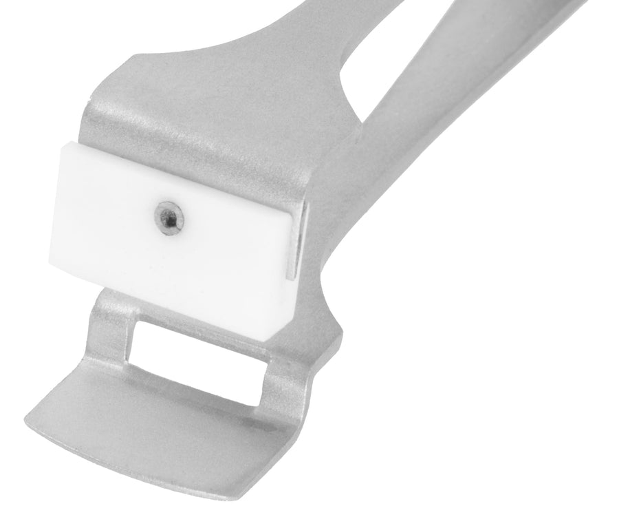 Excelta 490T - SA - PI Tweezers - For 4" Wafers - Ptfe Solid Upper Paddle MTESolutions