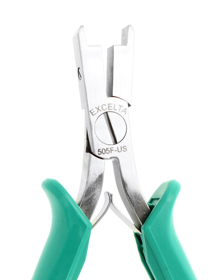 Excelta 505F - US Pliers - Insertion/Extraction - .257" Wide Head - Carbon Steel MTESolutions