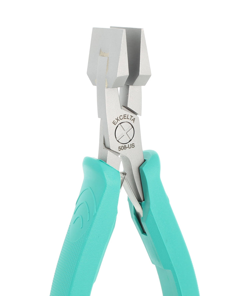 Excelta 508 - US Pliers - .88" Wide Nose - Straight - Carbon Steel MTESolutions