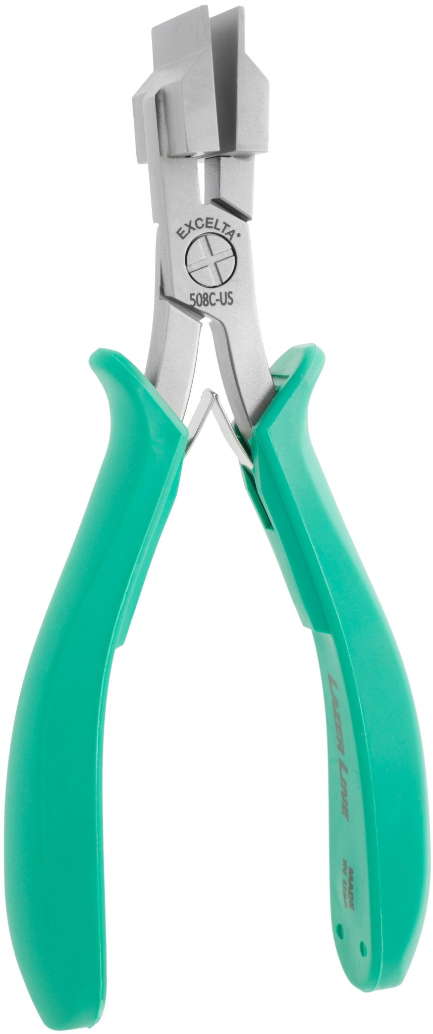 Excelta 508C - US Pliers - .88" Tapered Wide Nose - Straight - Carbon Steel MTESolutions