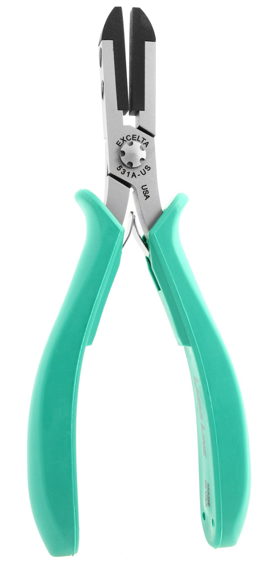 Excelta 531A - US Pliers - Replaceable Tip - Straight .15" X .15" Jaw - Acetal Insert MTESolutions