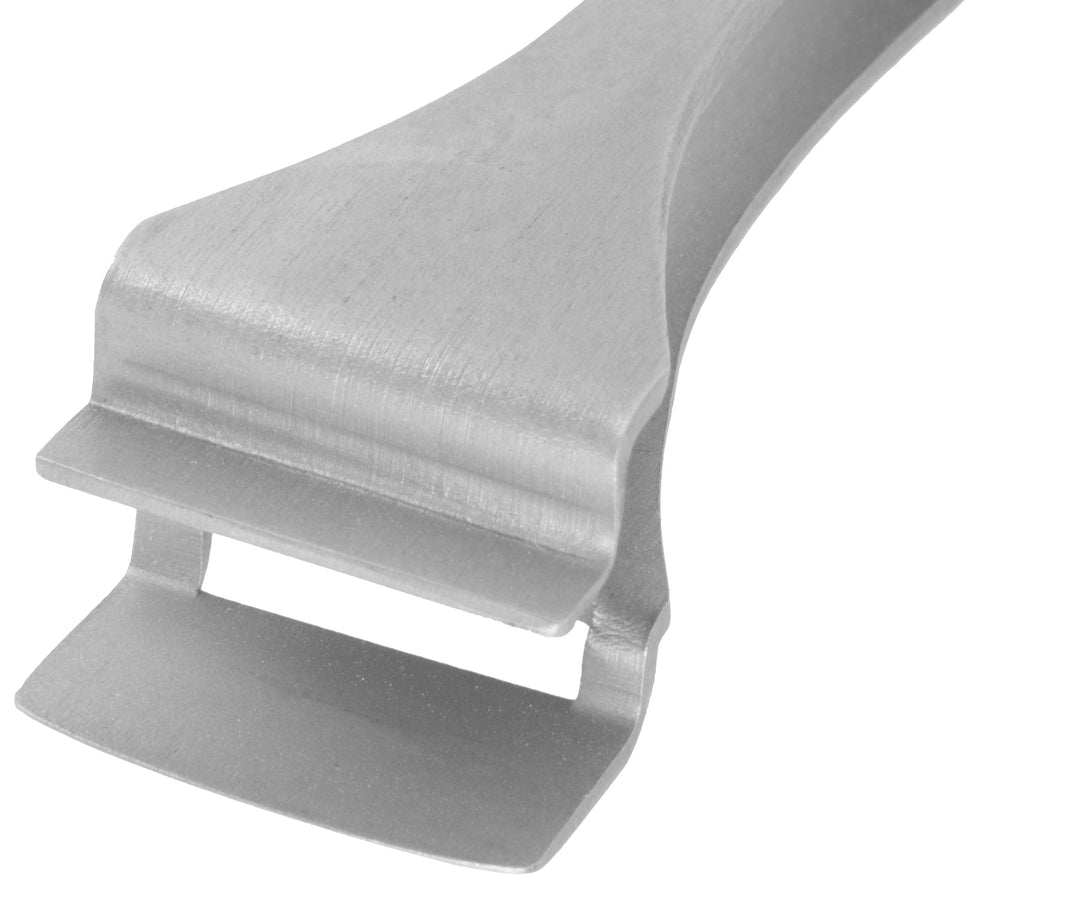 Excelta 590L - SA - PI Tweezers - For 5" Wafers - Solid Upper Paddle W/Lip MTESolutions