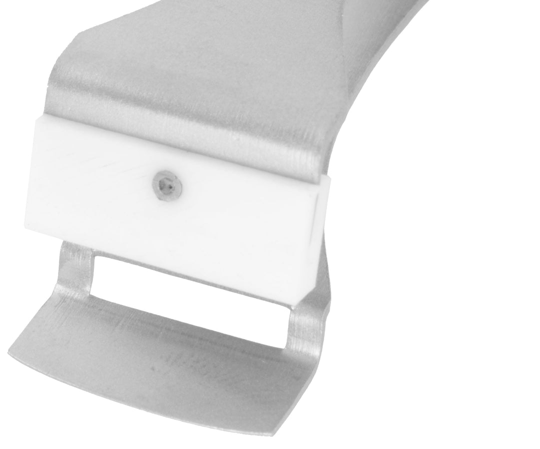 Excelta 590T - SA - PI Tweezers - For 5" Wafers - Ptfe Solid Upper Paddle MTESolutions