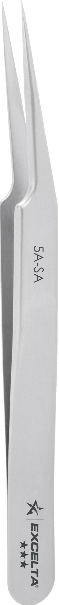 Excelta 5A - SA Tweezers - 3 Star Offset Ultra Fine Point - Anti - Mag. SS MTESolutions
