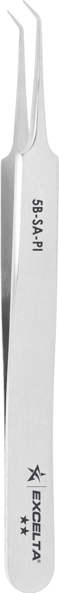 Excelta 5B - SA - PI Tweezers - 2 Star Bent Ultra Fine Point - Anti - Mag. SS MTESolutions