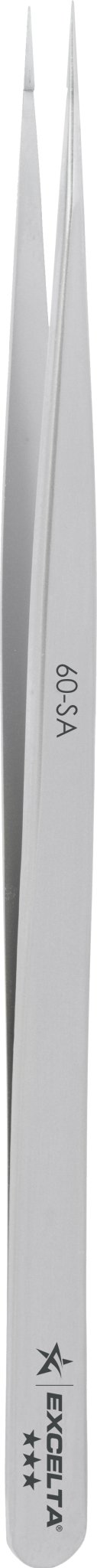 Excelta 60 - SA Tweezers - Straight Slim Very Fine Points - Anti - Mag. SS MTESolutions