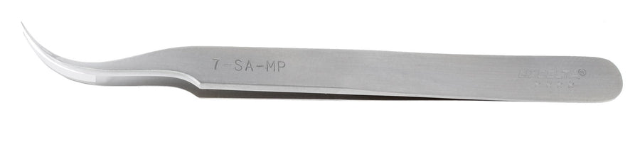 Excelta 7 - SA - MP Tweezers - 3 Star Curved Very Fine Point - Anti - Mag. SS - Mirror Polished Tips MTESolutions