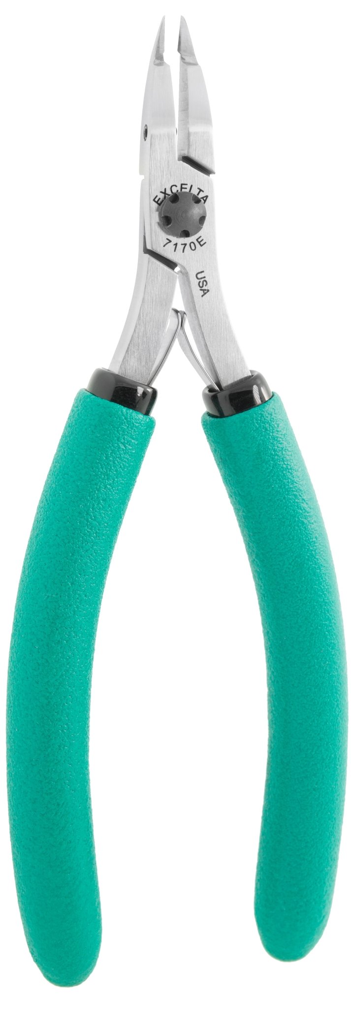 Excelta 7170E Cutters - Long Nose Fine .02" X .02" Tip - Relieved Head MTESolutions